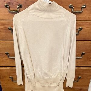 Tea n Rose Cream Cowl Neck Sweater